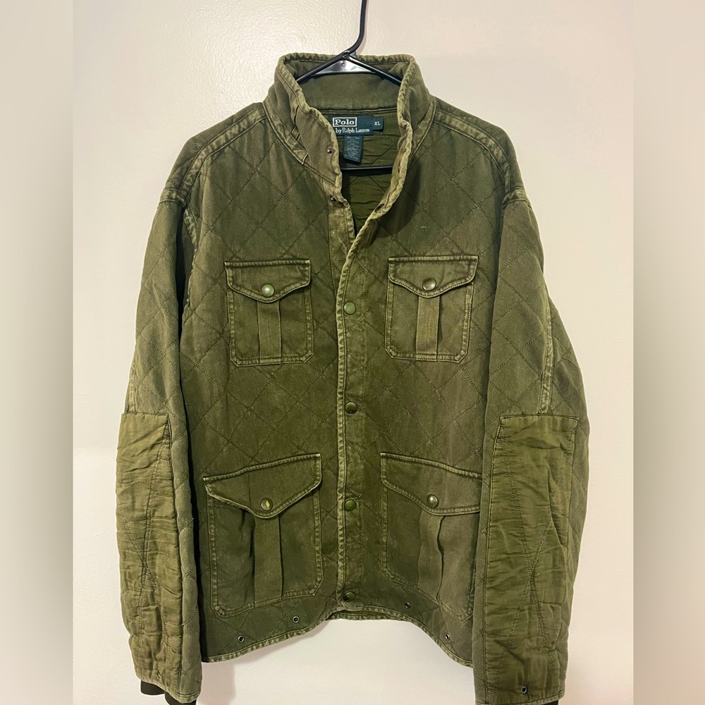 Polo Ralph Lauren Military Knit Shirt Jacket